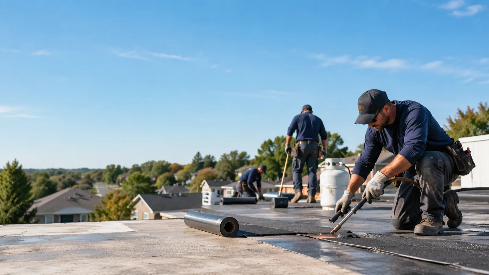 Flat Roof Leak Repair providers in Thorp, WI